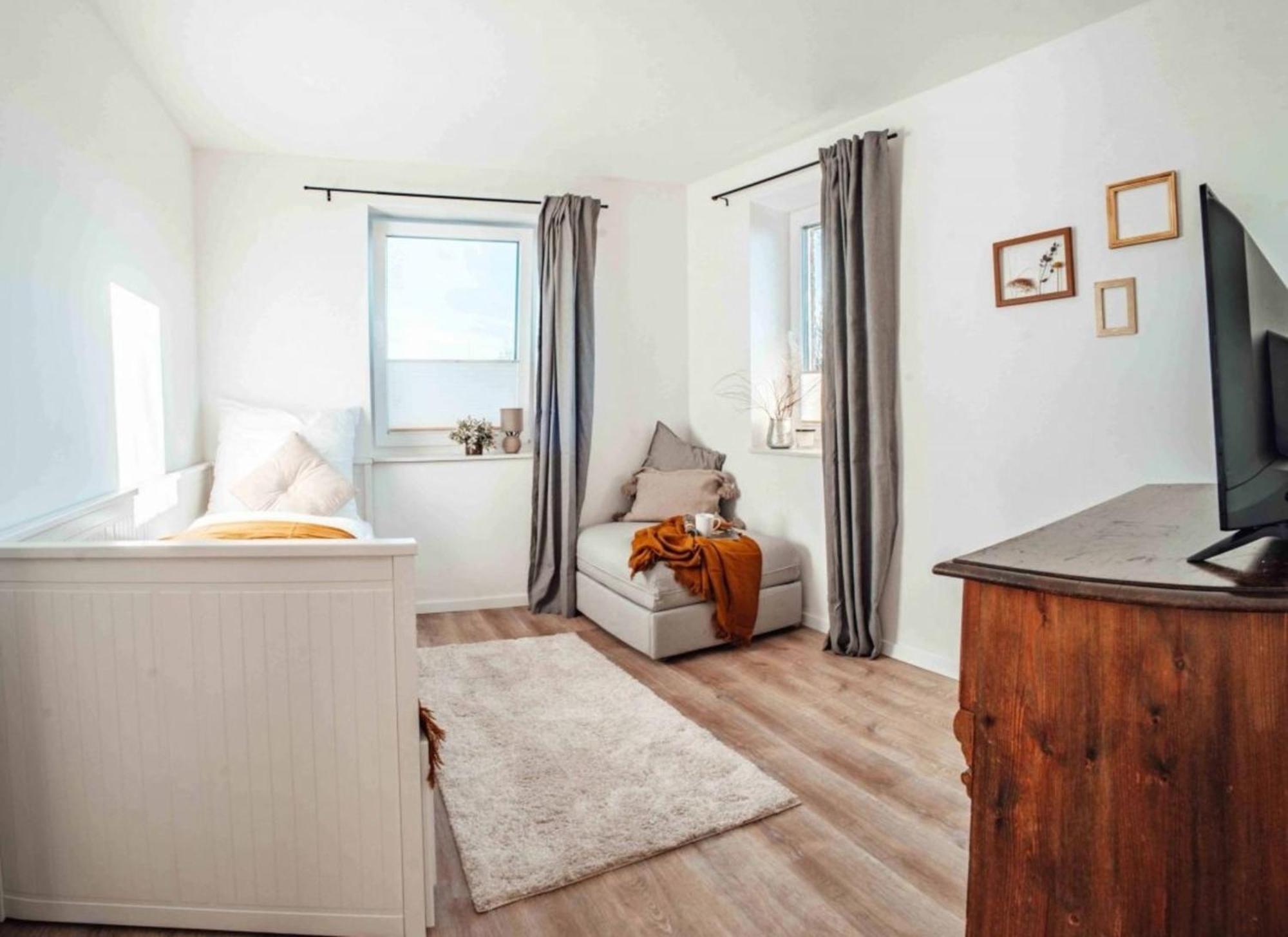 Ferienwohnung Knickblick Brebel Exterior foto