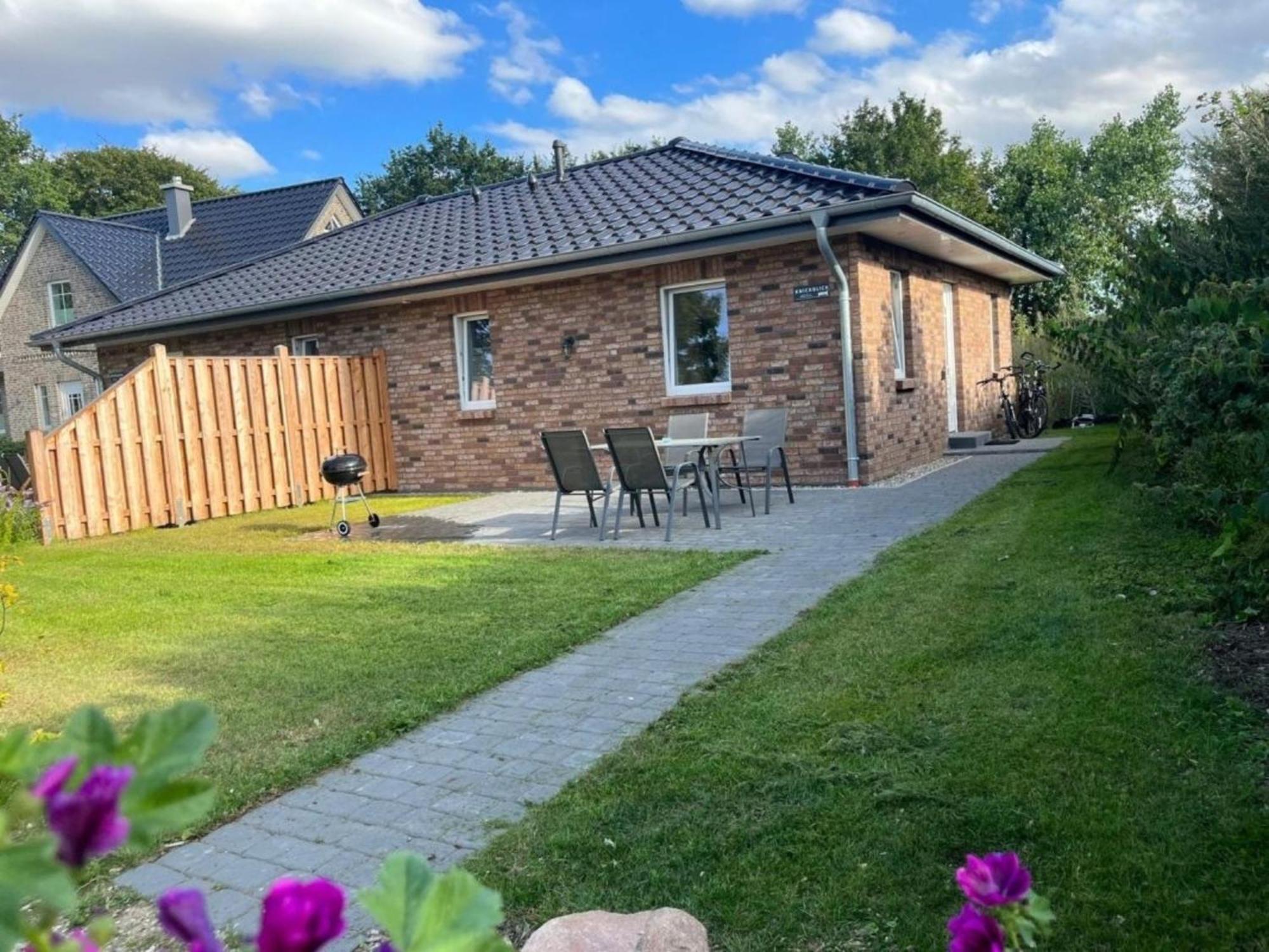Ferienwohnung Knickblick Brebel Exterior foto